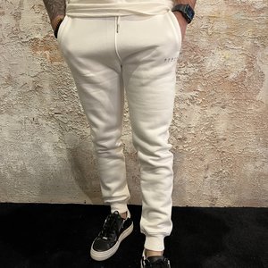 Quotrell Fusa Pants Offwhite Grey