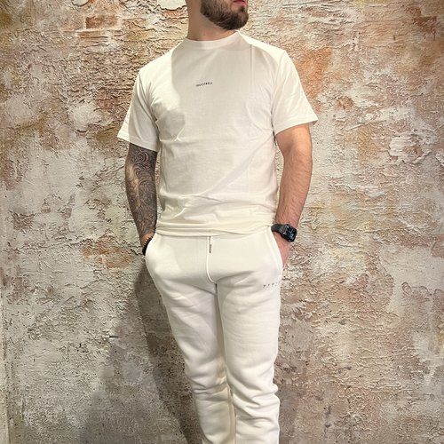 Quotrell Fusa Pants Offwhite Grey