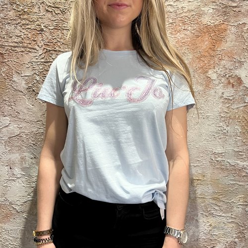 Liu.Jo T-shirt Sky Dust Liu.Jo T-shirt Sky Dust
