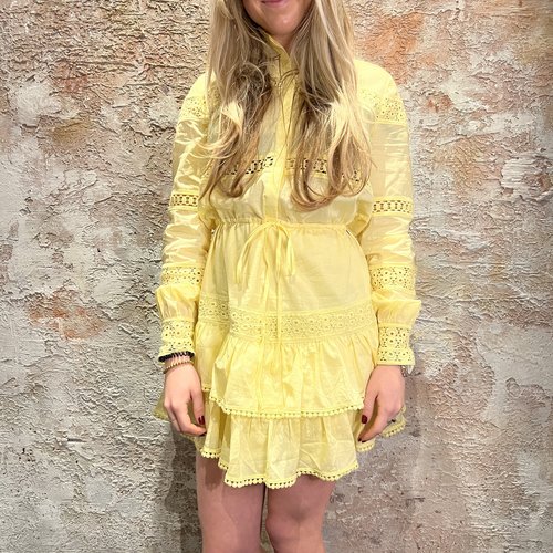 Nikkie Sadie dress Champagne Yellow Nikkie Sadie dress Champagne Yellow