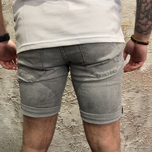 Purewhite The Steve Short Mid Grey