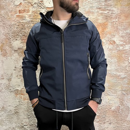 Purewhite Softshell Jacket Navy