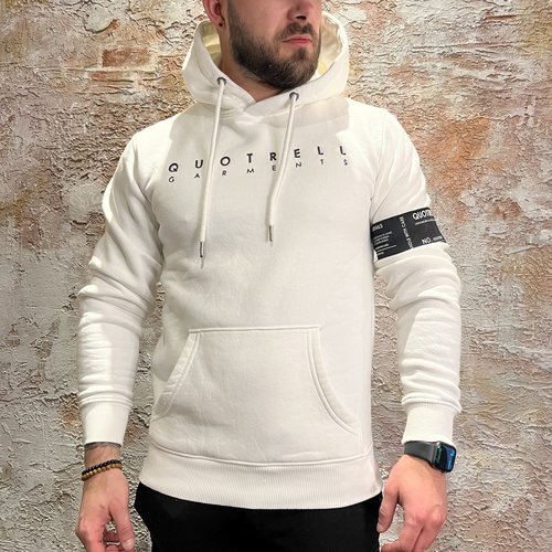 Quotrell Aruba Hoodie Offwhite Grey Quotrell Aruba Hoodie Offwhite Grey
