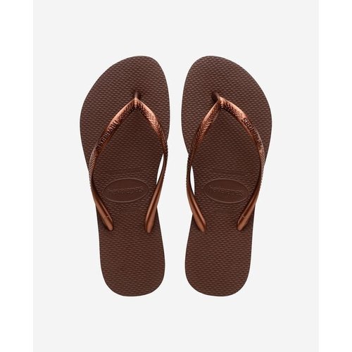 Havaianas Slim FC Cafe Dark Brown Metal