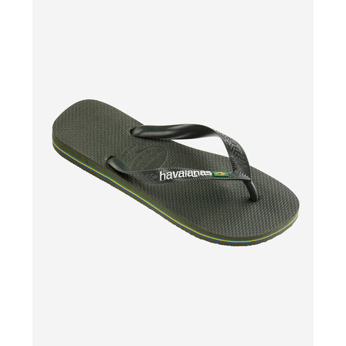 Havaianas Brasil logo Green Olive