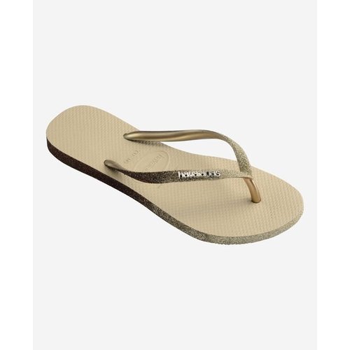 Havaianas Slim glitter gold