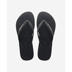 Havaianas Slim glitter black/grey