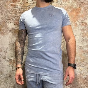 Purewhite T-shirt LT Blue