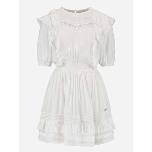 Nikkie Remy Dress Star White