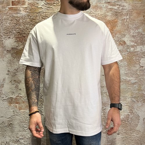 Purewhite T-shirt With back Print White