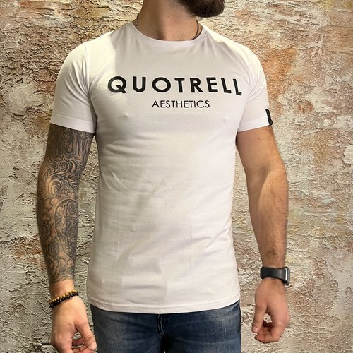 Quotrell Denver T-shirt White Black Quotrell Denver T-shirt White Black