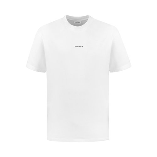 Purewhite T-shirt With back Print White