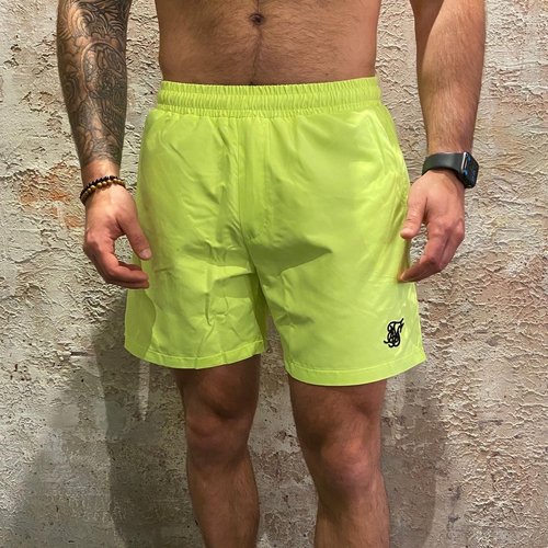 SikSilk Fluro Yellow Swimshort