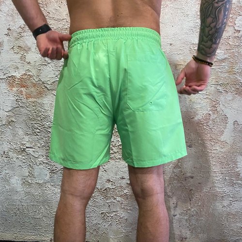 SikSilk Fluro Green Swimshort