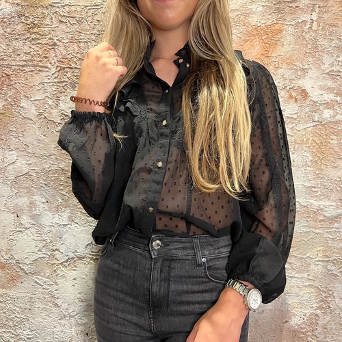 Nikkie Verona Blouse Black Nikkie Verona Blouse Black