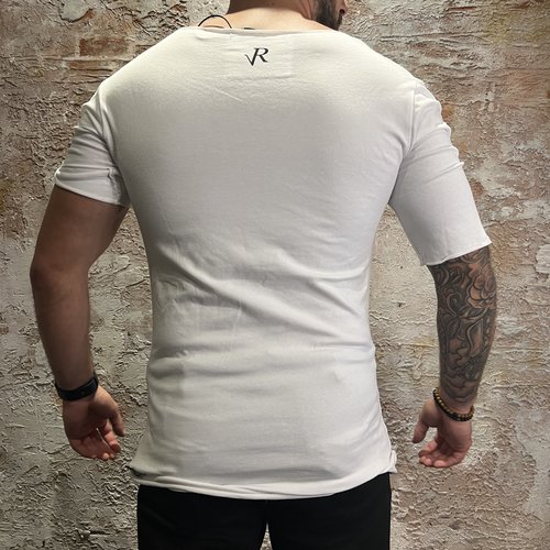 Radical Jim Diepe Hals T-shirt White