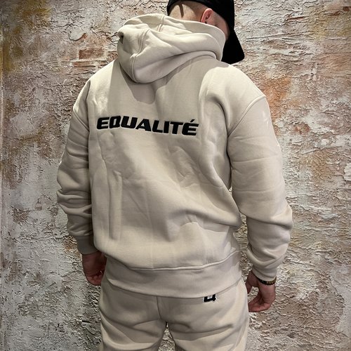 Equalité Essential Hoodie Beige Equalité Essential Hoodie Beige