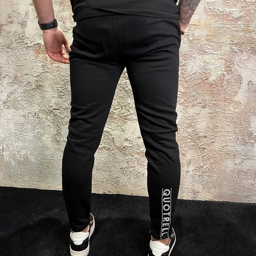 Quotrell Commodore Pant Black