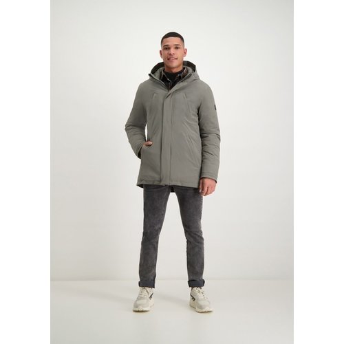 Circle Of Trust Chester Parka Gun Metal