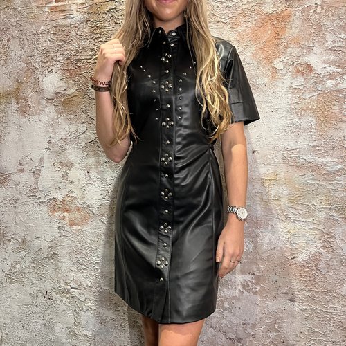 Fifth House Maki Mini Dress Black Fifth House Maki Mini Dress Black
