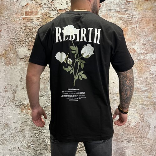 Purewhite Rebirth T-shirt Black Purewhite Rebirth T-shirt Black