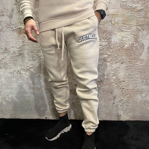 Quotrell University Pant Beige/Black Quotrell University Pant Beige/Black