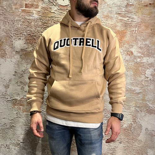 Quotrell University Hoodie Camel/Black