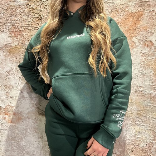 Cou7ure Essentials Classic tracksuit Green