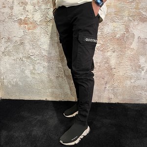 Quotrell Casablanca Cargo Pant Black