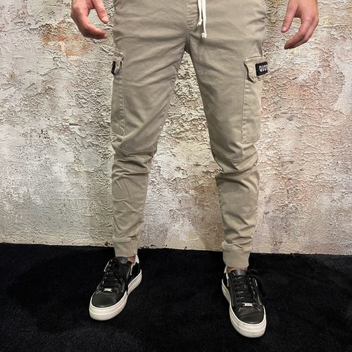 Quotrell Casablanca Cargo Pant Sand Black