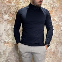 Mockneck LS Navy