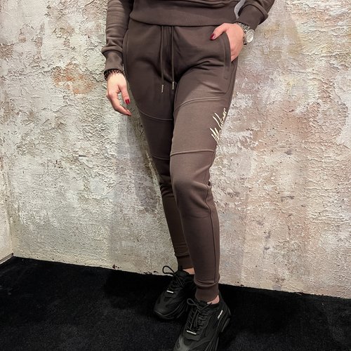 Malelions Women Multi Trackpants Brown/Taupe Malelions Women Multi Trackpants Brown/Taupe