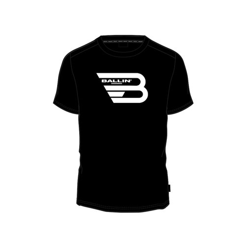 Ballin Amsterdam T-Shirt Stretch Logo Black