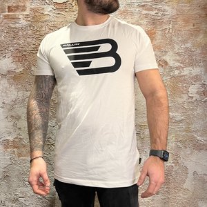 Ballin Amsterdam T-Shirt Stretch Logo Off White