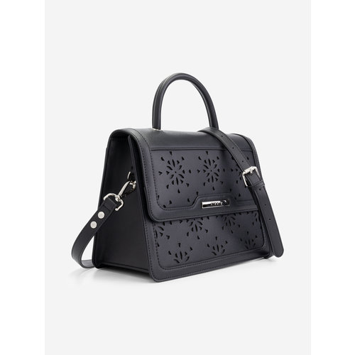 Nikkie Lasercut Handbag Black
