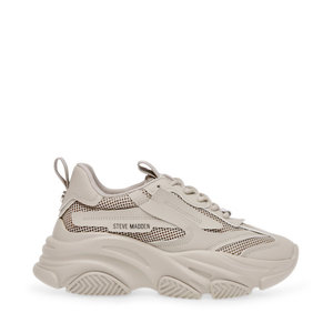 Steve Madden Possession Sneaker Greige Steve Madden Possession Sneaker Greige