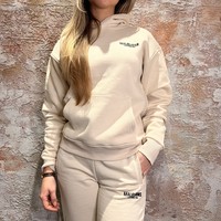 Women Tribe Hoodie Beige