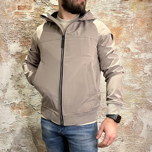 Purewhite Softshell Jacket Taupe