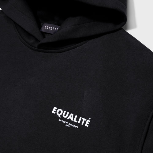 Equalité Piere Hoodie Black