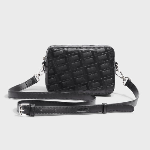 Equalité Pattern Messenger Bag Black