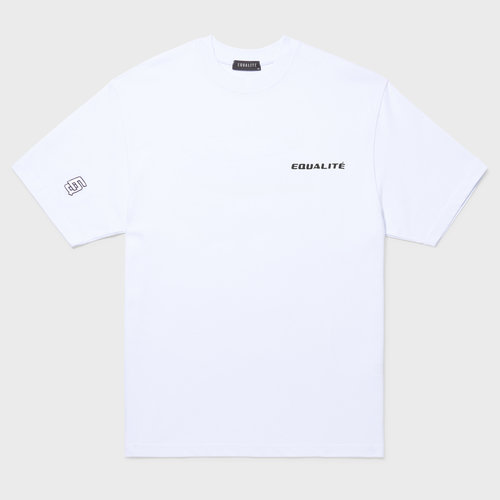 Equalité Essential Tee White