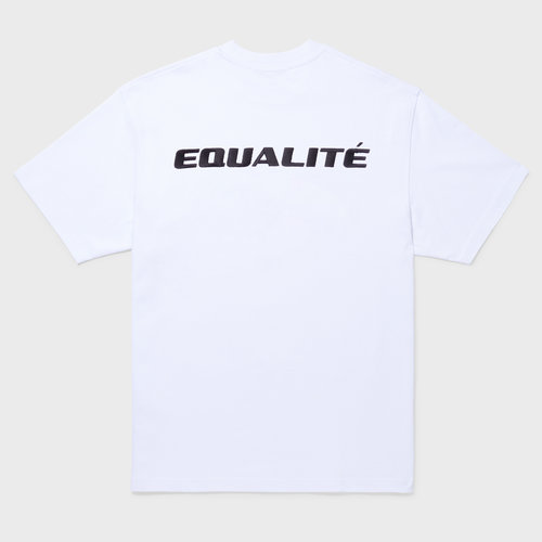 Equalité Essential Tee White