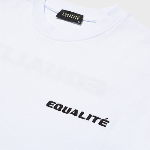 Equalité Essential Tee White
