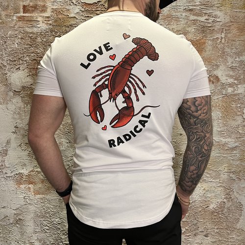 Radical Lucio Lobster T-Shirt White Radical Lucio Lobster T-Shirt White