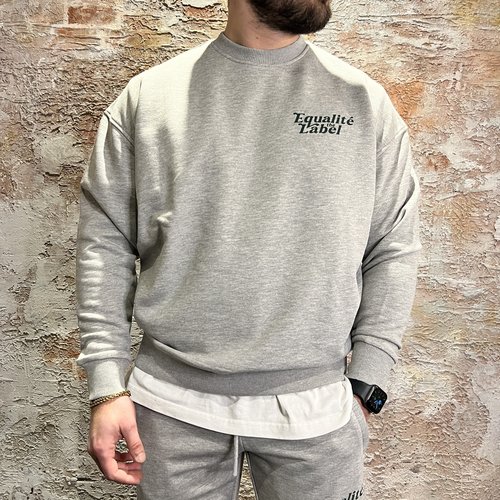 Equalité Lot Oversized Sweat Grey