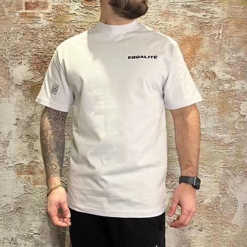 Equalité Essential Tee White