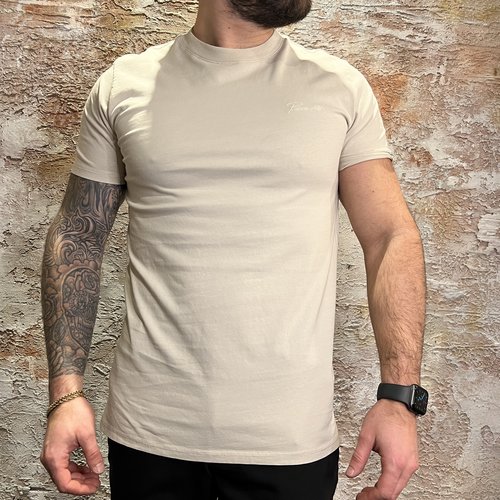 Purewhite T-shirt Sand