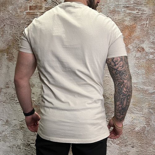 Purewhite T-shirt Sand