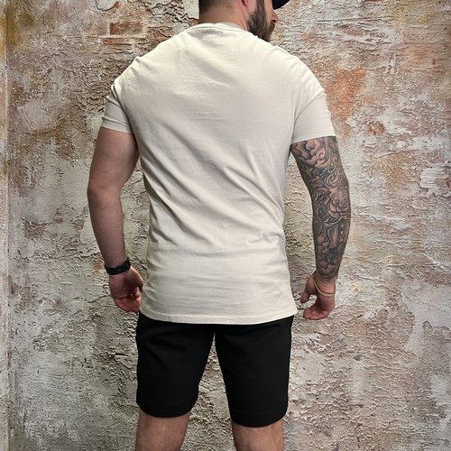 Purewhite T-shirt Sand