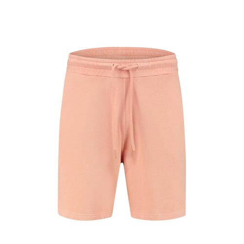 Purewhite Short Embroidery Peach 23010504 Purewhite Short Embroidery Peach 23010504